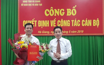 Hậu sai phạm điểm thi THPT quốc gia: Hà Giang có trưởng phòng khảo thí mới