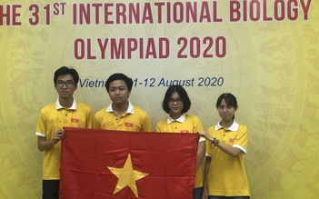 Học sinh Việt Nam giành huy chương vàng Olympic sinh học quốc tế năm 2020