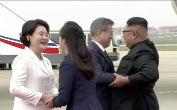Long trọng lễ đón Tổng thống Moon Jae-in tại Bình Nhưỡng