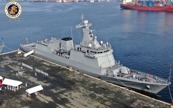 Chiến hạm tối tân Philippines 'sẵn sàng tác chiến cao' để tuần tra Biển Đông