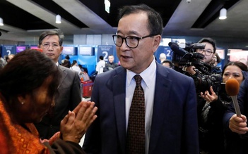 Ông Sam Rainsy bị xử 10 năm tù giam vì ‘chủ mưu lật đổ chính phủ Campuchia’