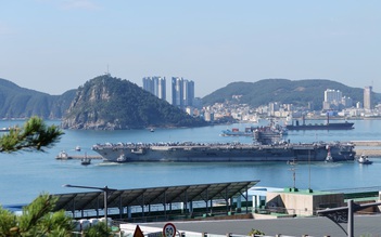 Mỹ điều tàu sân bay đến Hàn Quốc, gửi thông điệp cảnh báo đến Triều Tiên?