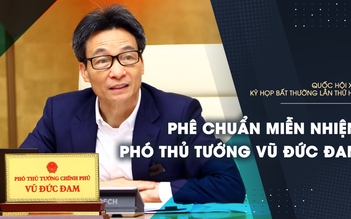 Quốc hội phê chuẩn miễn nhiệm Phó thủ tướng Vũ Đức Đam