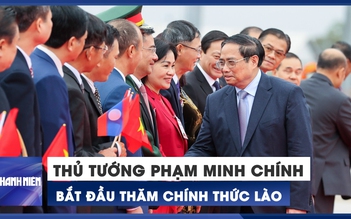 Thủ tướng Phạm Minh Chính bắt đầu thăm chính thức Lào