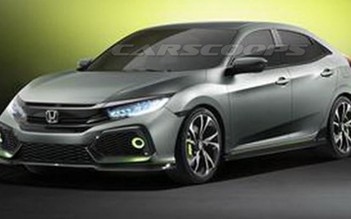 Honda ra mắt Civic hatchback 2017, kẻ mang hồn Lamborghini