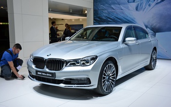 BMW 740e iPerformance 2017 - siêu sedan tiết kiệm nhiên liệu