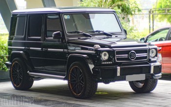 Cận cảnh Mercedes G63 AMG độ Brabus cực chất của đại gia Ninh Bình