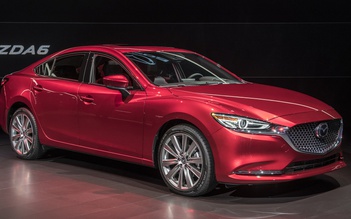 Mazda6 2018 cải tiến nhẹ, động cơ tăng áp cho tín đồ thể thao