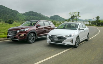 Hyundai tung bộ đôi Elantra, Tucson 2019 với nhiều nâng cấp