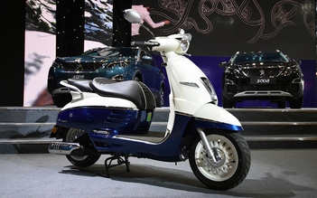 THACO sản xuất xe máy Peugeot cạnh tranh Vespa, Honda SH