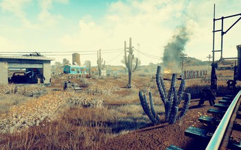 Fan cuồng 'đào' được bản đồ sa mạc mới của PlayerUnknown's Battlegrounds