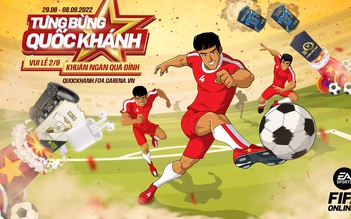 Chào mừng Quốc Khánh, FIFA Online 4 tặng Tay Cầm, Airpod cho game thủ