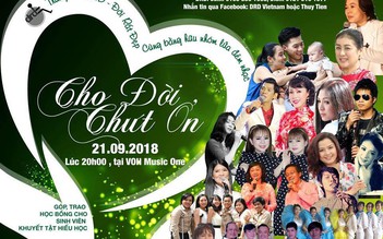 Đêm nhạc gây quỹ hỗ trợ sinh viên khuyết tật