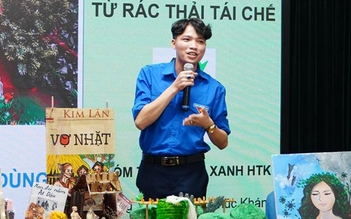 Thầy giáo 9X nhặt rác về làm đồ dùng dạy học