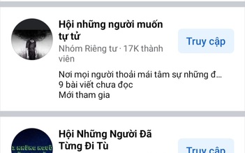 Sốc với những hội nhóm 'trời ơi đất hỡi' trên mạng xúi giục nhau 'làm bậy'