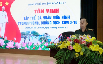 Quân khu 7 tuyên dương tập thể, cá nhân tiêu biểu trong phòng, chống Covid-19