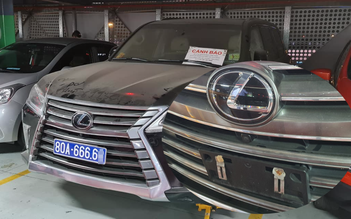 Tháo biển xanh 80A xe Lexus ‘bỏ lại’ ở Tân Sơn Nhất, hé lộ tình tiết bất ngờ