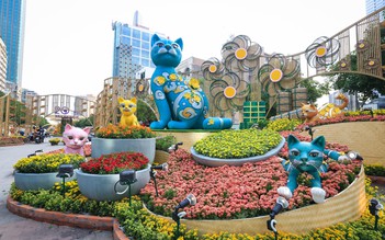 Lộ diện 70 linh vật mèo cùng linh vật 20 năm qua ở đường hoa Nguyễn Huệ