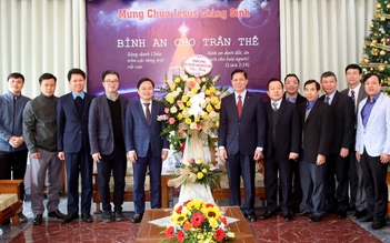 Chủ tịch Hội Liên hiệp Thanh niên Việt Nam chúc mừng Giáng sinh năm 2020