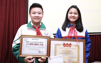 2 học sinh đạt giải nhất cuộc thi sáng tác video clip “Tự hào Việt Nam”