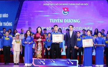 Hà Nội tuyên dương 91 cán bộ Đoàn tiêu biểu năm 2021