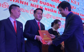 Anh Bùi Quang Huy: 'Thanh niên phải giữ gìn và phát triển quan hệ Việt Nam - Lào'