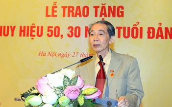 Nguyên Phó chủ tịch Quốc hội Trương Quang Được từ trần