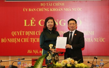 Bộ trưởng Tài chính gửi gắm ‘10 chữ vàng’ cho tân Chủ tịch Ủy ban Chứng khoán