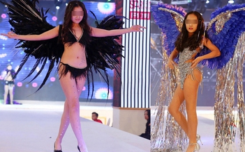 Cuộc thi người mẫu nhí Trung Quốc gây phản cảm vì diễn nội y