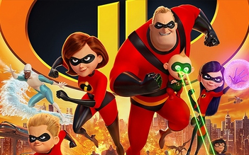 ‘Incredibles 2’ vươn lên thống trị phòng vé Bắc Mỹ