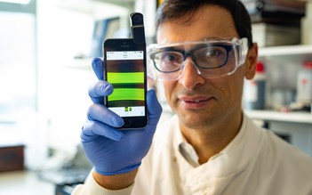 Kiểm tra nhiễm trùng tiết niệu cho kết quả nhanh trên smartphone