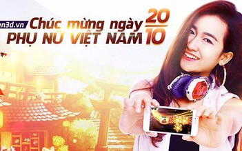 Chiến 3D tặng giftcode mừng ngày Phụ nữ Việt Nam