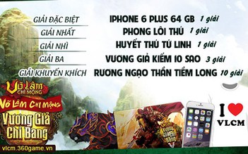 Võ Lâm Chi Mộng tặng phần thưởng khủng cho game thủ Đà Nẵng