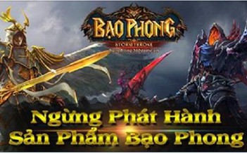 360Game bất ngờ đóng cửa webgame Bạo Phong