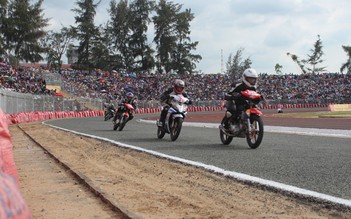 Hấp dẫn giải đua xe môtô 125 - 135cc ở Cần Thơ