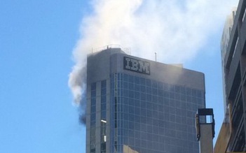 Cháy trụ sở IBM ở Úc