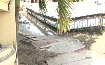 Sạt lở đe dọa di tích chùa Nam Nhã Đường