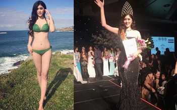 Huỳnh Tiên đăng quang Hoa hậu châu Á tại Úc