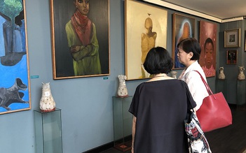 Hàng trăm bức tranh quý của các danh họa Việt lần đầu ra mắt công chúng