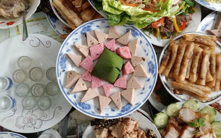 Chả lụa gợi nhớ tết xa Chả lụa gợi nhớ tết xa
