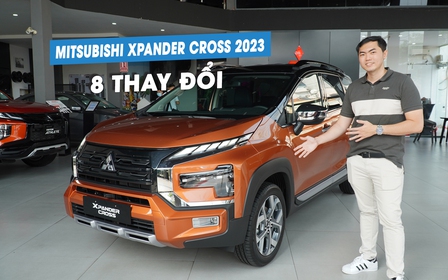 8 thay đổi nổi bật trên Mitsubishi Xpander Cross 2023