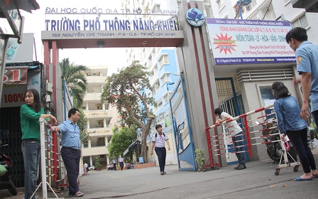 Trường Phổ thông Năng khiếu ĐH Quốc gia công bố thông tin tuyển sinh lớp 10 Trường Phổ thông Năng khiếu ĐH Quốc gia công bố thông tin tuyển sinh lớp 10