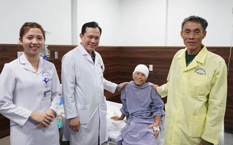 Bệnh viện Việt Tiệp Hải Phòng: Phẫu thuật thành công ca ung thư da đầu thể hiếm
