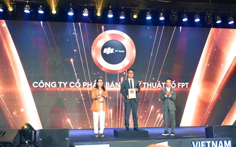 FPT Retail hai năm liên tiếp được Forbes Việt Nam vinh danh trong Top 50 Công ty niêm yết tốt nhất