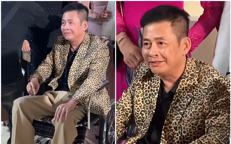 Nghệ sĩ Tấn Beo tái xuất trong ngày con trai cưới vợ