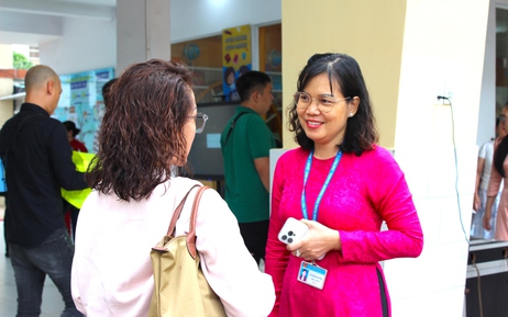 Cô hiệu trưởng gửi thư cảm ơn phụ huynh lớp 1 trong ngày tựu trường