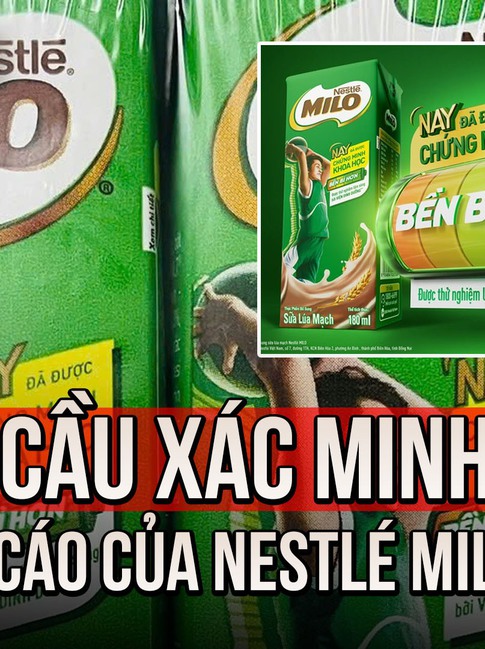 Nestlé Milo: Đã có kết quả kiểm nghiệm an toàn thực phẩm
