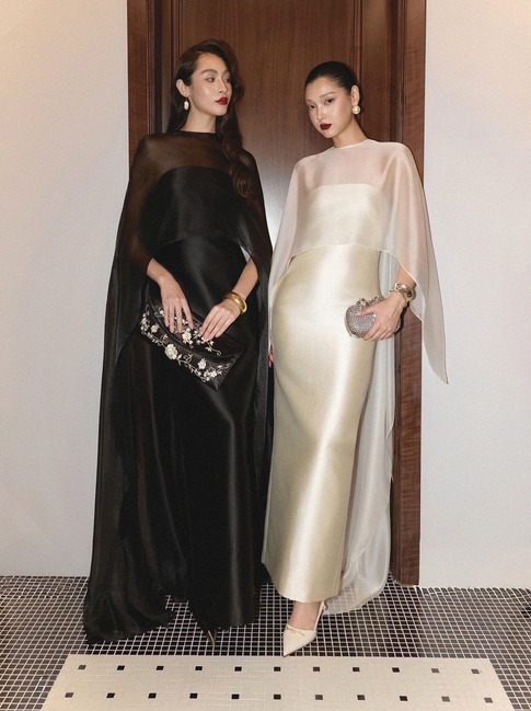 Đầm dự tiệc đơn sắc, ấn tượng từ ánh nhìn đầu tiên