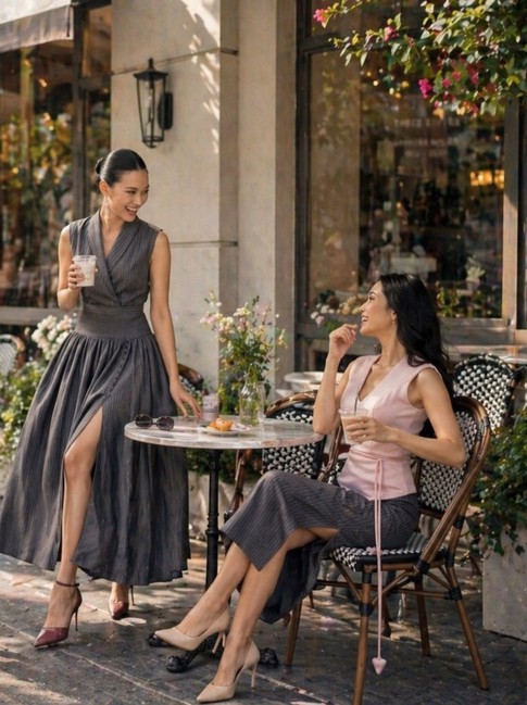 Mặc váy thế nào để vóc dáng cân đối càng nổi bật?