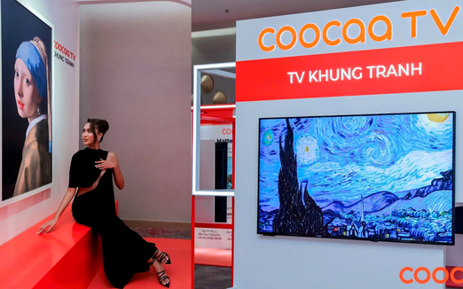 Coocaa ra mắt TV khung tranh QD MiniLED-L85, ghi dấu 7 năm phát triển tại Việt Nam